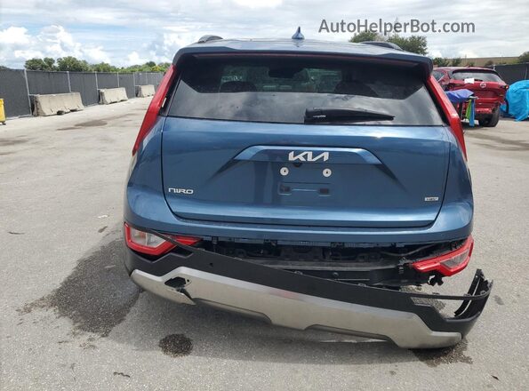 KNDCT3LE8R5176775 2024 KIA NIRO Синий Вид сзади