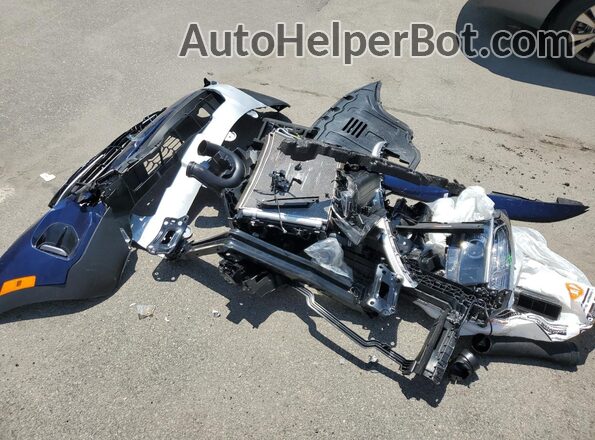 KNDEPCAA2S7738385 2025 KIA SELTOS Blue Widok naklejki z numerem VIN