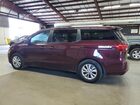 2017 Kia Sedona Lx Бордовый vin: KNDMB5C10H6308503