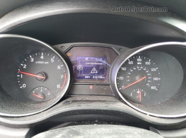 KNDMB5C11J6386407 2018 KIA SEDONA Темно-бордовый Вид щитка приборов