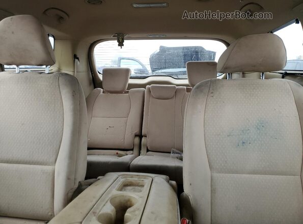 KNDMB5C13G6094234 2016 KIA SEDONA Burgundy უკანა სავარძლების ხედი