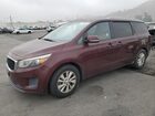 2016 Kia Sedona Lx Burgundy vin: KNDMB5C13G6094234