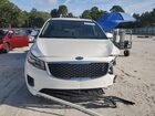 2018 Kia Sedona Lx White vin: KNDMB5C17J6373578