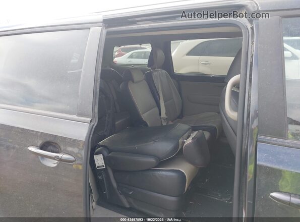 KNDMB5C17M6674176 2021 KIA SEDONA Black Widok naklejki z numerem VIN