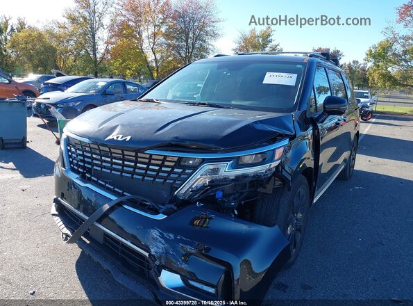 KNDNE5H31N6187899 2022 KIA CARNIVAL MPV Черный Вид спереди