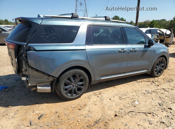 KNDNE5H33P6244994 2023 KIA CARNIVAL Серый Задняя правая четверть