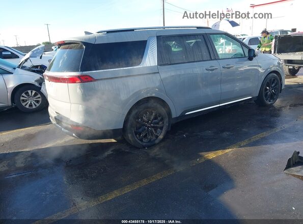 KNDNE5H39R6378170 2024 KIA CARNIVAL MPV Серый Задняя правая четверть