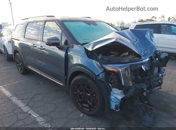 KNDNE5KA9S6038661 2025 KIA CARNIVAL MPV HYBRID Серый Передняя правая четверть