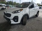 2021 Kia Sportage S White vin: KNDP63AC9M7885383
