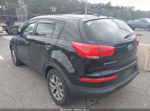 KNDPBCAC1G7811729 2016 KIA SPORTAGE Black Trasero izquierdo