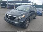 2016 Kia Sportage Lx Black vin: KNDPBCAC1G7811729