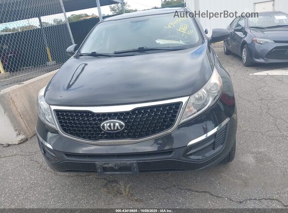 KNDPBCAC1G7811729 2016 KIA SPORTAGE Black Vista frontal