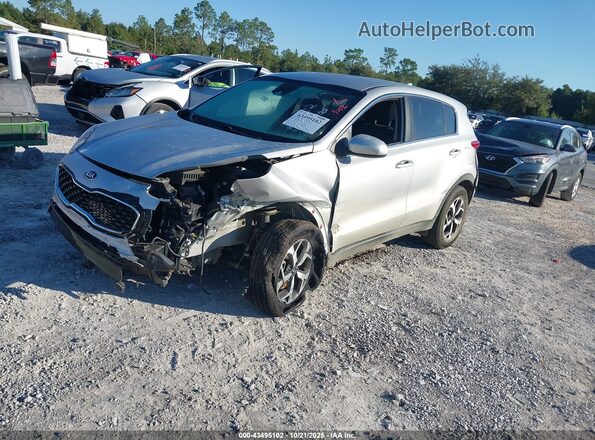 KNDPM3AC2M7892312 2021 KIA SPORTAGE Серебряный Передняя левая четверть