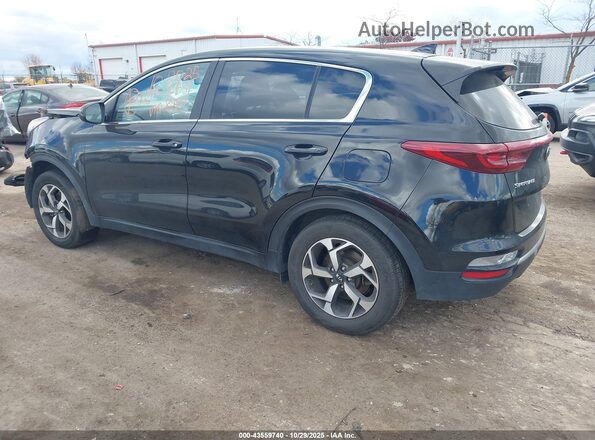 KNDPM3AC2N7958987 2022 KIA SPORTAGE Черный Задняя левая четверть