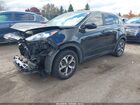 2022 Kia Sportage Lx Черный vin: KNDPM3AC2N7958987