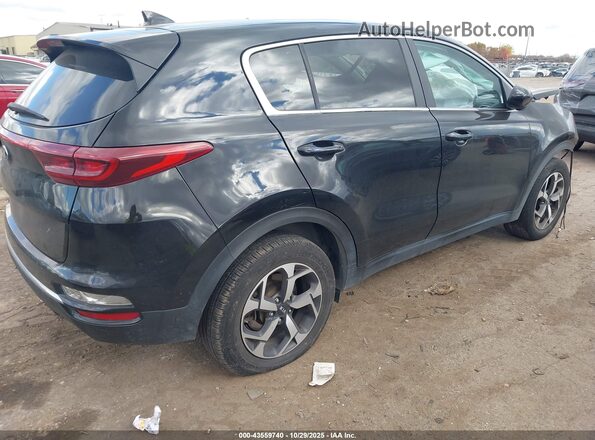 KNDPM3AC2N7958987 2022 KIA SPORTAGE Черный Задняя правая четверть