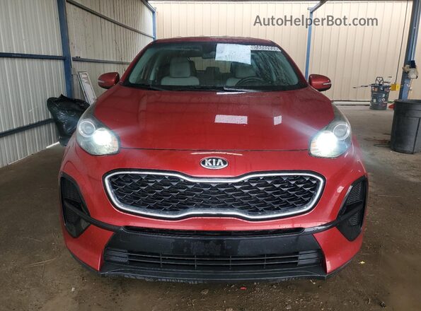 KNDPM3AC3M7883909 2021 KIA SPORTAGE Red Вид спереду