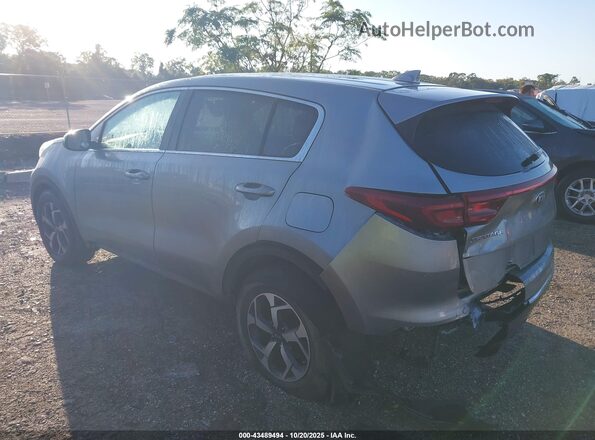 KNDPM3AC4M7939114 2021 KIA SPORTAGE Серебряный Задняя левая четверть