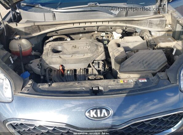 KNDPM3AC6M7876551 2021 KIA SPORTAGE Серый Вид сзади