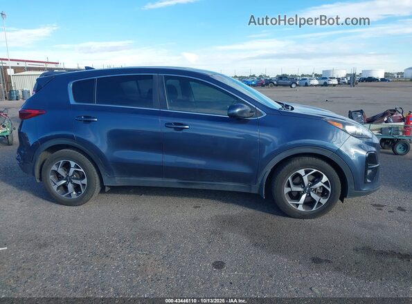 KNDPM3AC6M7876551 2021 KIA SPORTAGE Серый Вид задней части салона