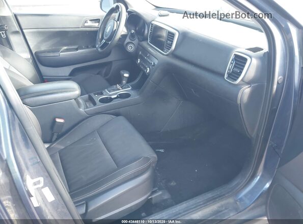 KNDPM3AC6M7876551 2021 KIA SPORTAGE Серый Вид салона спереди
