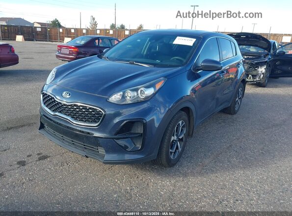 KNDPM3AC6M7876551 2021 KIA SPORTAGE Серый Передняя левая четверть
