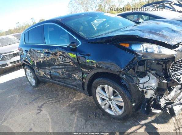 KNDPM3AC9K7525694 2019 KIA SPORTAGE Черный Вид задней части салона