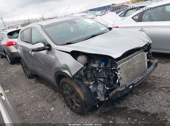 KNDPMCAC1N7958172 2022 KIA SPORTAGE Серебряный Передняя правая четверть