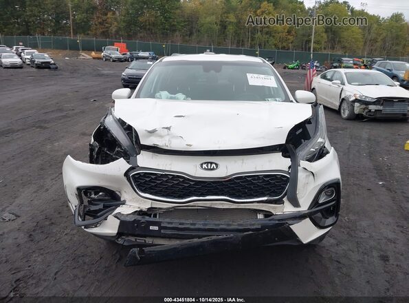 KNDPMCAC3M7892934 2021 KIA SPORTAGE Белый Вид щитка приборов