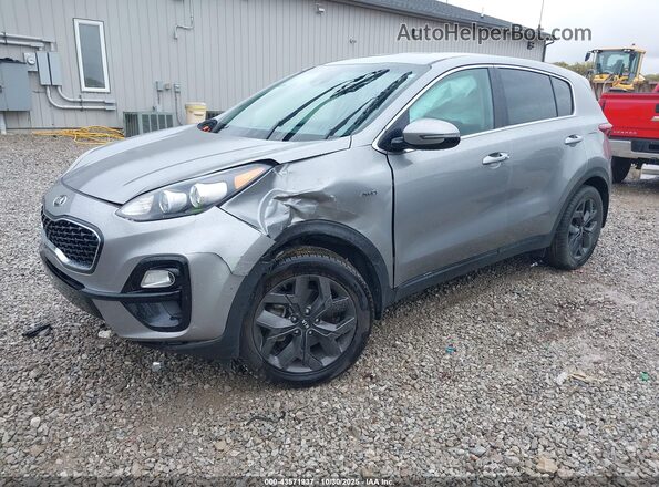 KNDPMCAC4N7007092 2022 KIA SPORTAGE Серый Передняя левая четверть