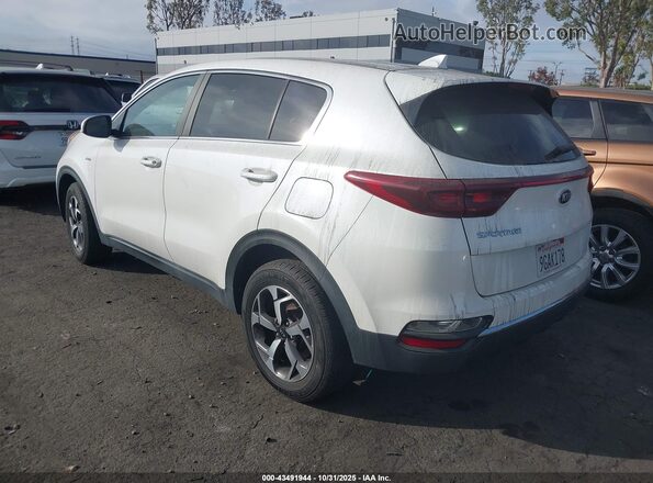 KNDPMCAC8M7917682 2021 KIA SPORTAGE White Tył lewy