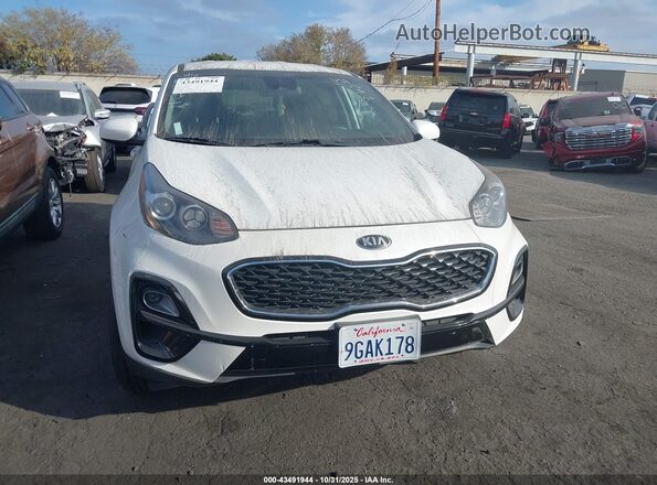 KNDPMCAC8M7917682 2021 KIA SPORTAGE White Widok deski rozdzielczej