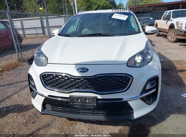 KNDPN3AC3L7733228 2020 KIA SPORTAGE White Widok zestawu wskaźników