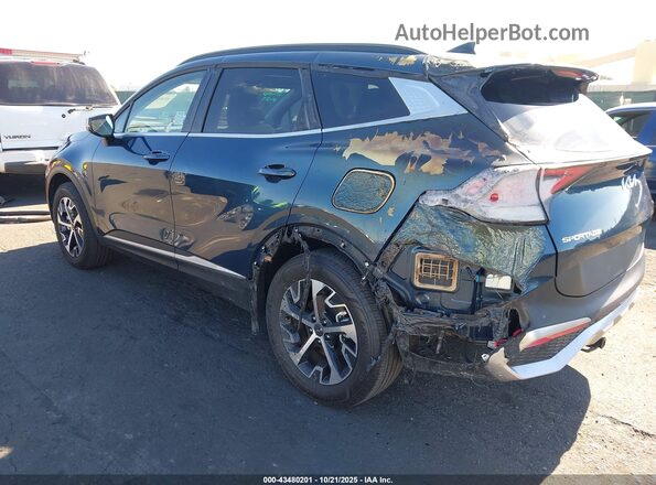 KNDPVCDG0R7130521 2024 KIA SPORTAGE HYBRID Dark Blue Задняя левая четверть