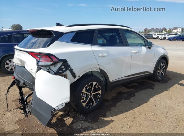 KNDPVCDG0R7155256 2024 KIA SPORTAGE HYBRID Белый Задняя правая четверть