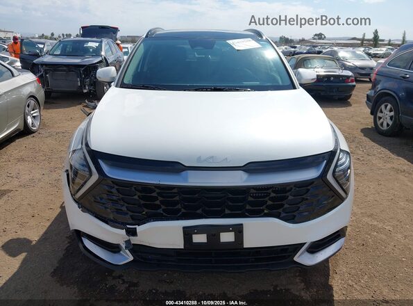 KNDPVCDG0R7155256 2024 KIA SPORTAGE HYBRID Белый Вид задней части салона