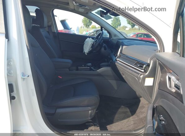 KNDPVCDG3S7243465 2025 KIA SPORTAGE HYBRID Белый Вид салона спереди