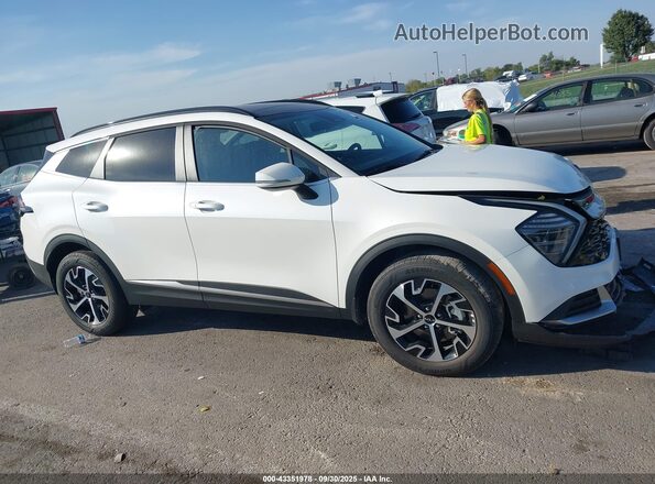 KNDPVCDG3S7243465 2025 KIA SPORTAGE HYBRID Белый Вид задней части салона