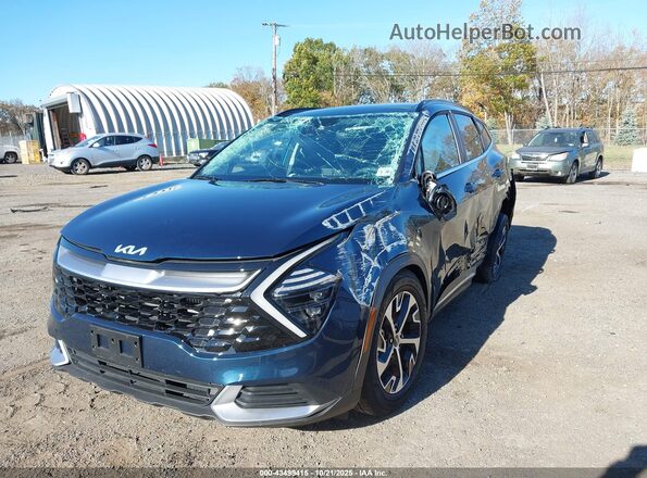 KNDPVCDG5S7216705 2025 KIA SPORTAGE HYBRID Dark Blue Vista frontal