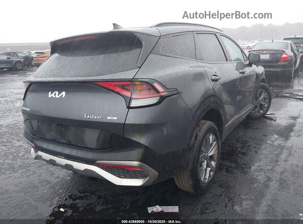 KNDPXCDG0S7176897 2025 KIA SPORTAGE HYBRID Черный Задняя правая четверть