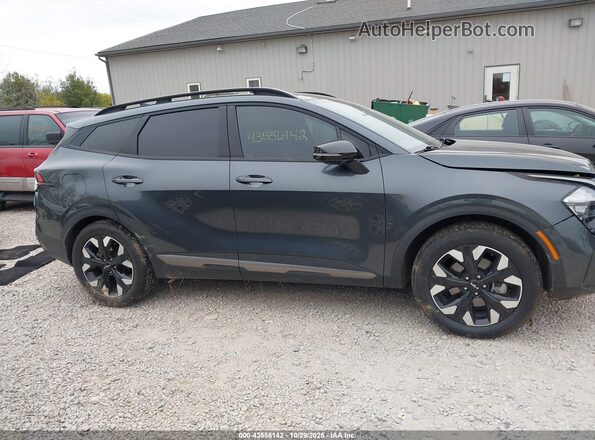 KNDPYDAH3P7026466 2023 KIA SPORTAGE PLUG-IN HYBRID Gray Widok wnętrza z tyłu