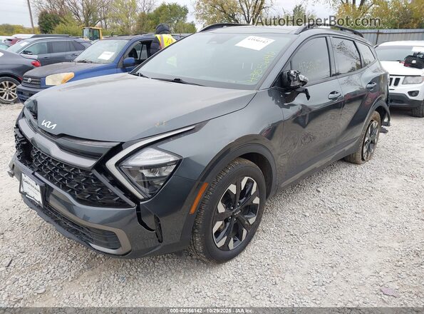 KNDPYDAH3P7026466 2023 KIA SPORTAGE PLUG-IN HYBRID Gray Przód lewy
