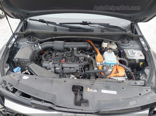 KNDPYDAH3P7026466 2023 KIA SPORTAGE PLUG-IN HYBRID Gray Widok z tyłu