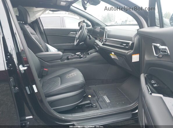 KNDPYDDH1S7269164 2025 KIA SPORTAGE PLUG-IN HYBRID Черный Вид салона спереди