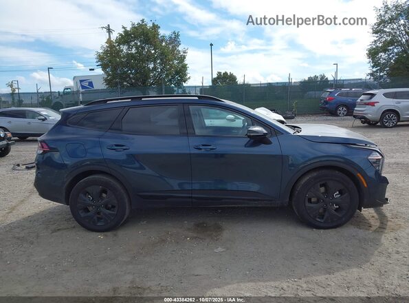 KNDPYDDH4S7277730 2025 KIA SPORTAGE PLUG-IN HYBRID Синий Панорамный вид салона 360°