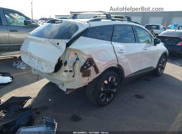 KNDPZDAH7P7079135 2023 KIA SPORTAGE PLUG-IN HYBRID White Задня права чверть