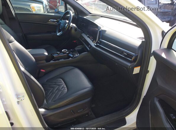 KNDPZDAH7P7079135 2023 KIA SPORTAGE PLUG-IN HYBRID White Вид салону спереду