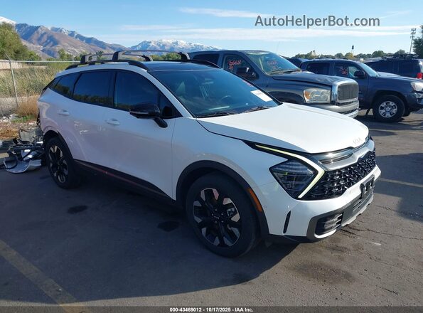 KNDPZDAH7P7079135 2023 KIA SPORTAGE PLUG-IN HYBRID White Передня права чверть