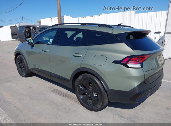 KNDPZDDH3S7237975 2025 KIA SPORTAGE PLUG-IN HYBRID Зеленый Задняя левая четверть