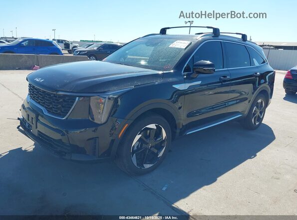 KNDRH4JG0S5392390 2025 KIA SORENTO HYBRID Черный Передняя левая четверть